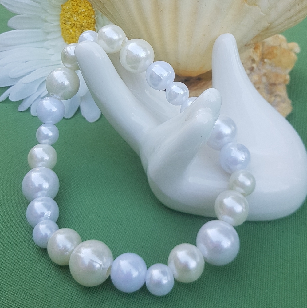 🌊⚪ FREE add-on Long Pearl Bracelet